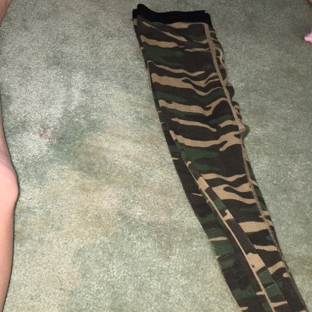 Camo longjohns size M